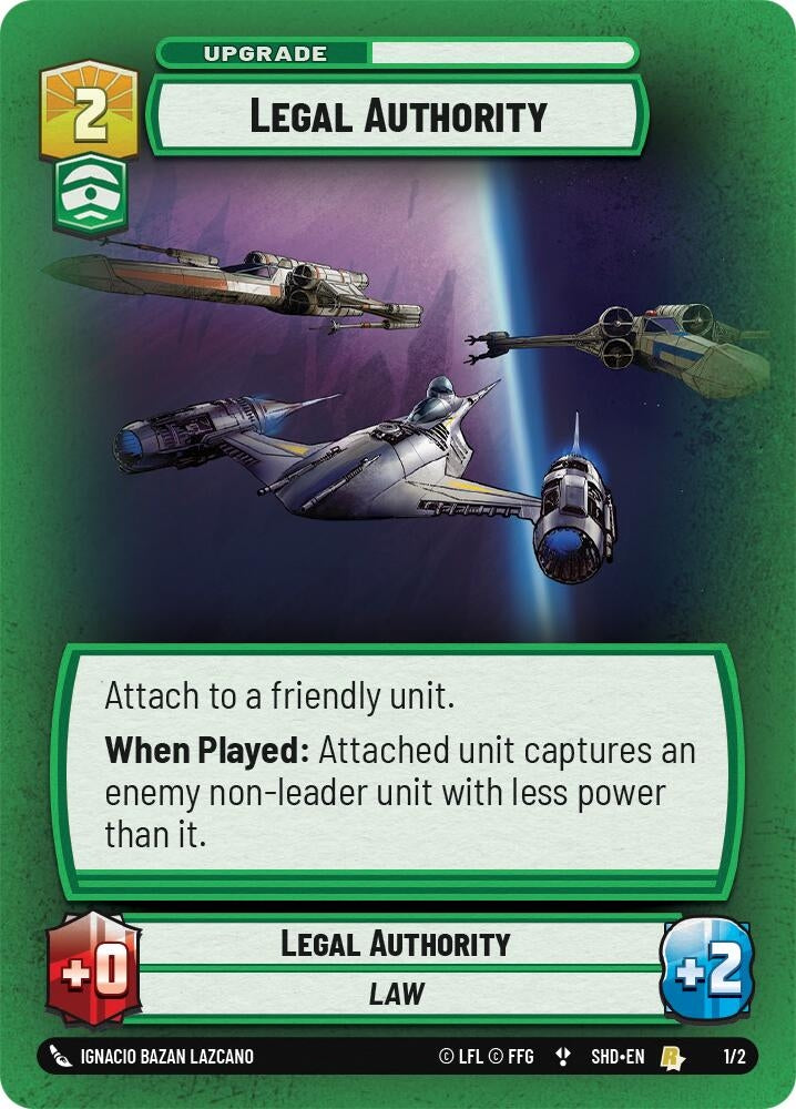 Image for Legal Authority [Store Showdown Promos]