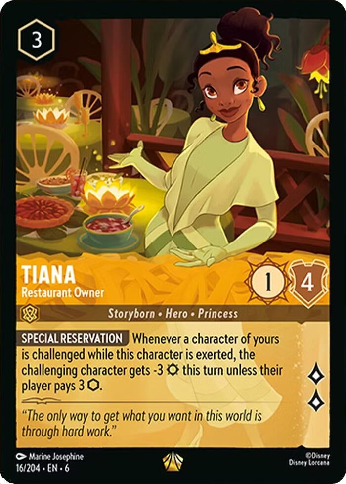 Image for Tiana - Restaurant Owner [Azurite Sea]