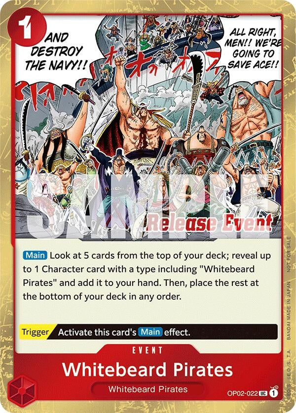 Image for Whitebeard Pirates (ST15 - ST20 Release Event Winner Pack) [One Piece Promotion Cards]