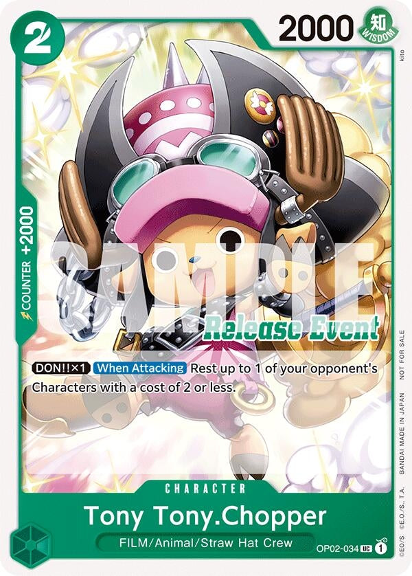 Image for Tony Tony.Chopper (ST15 - ST20 Release Event Pack) [One Piece Promotion Cards]