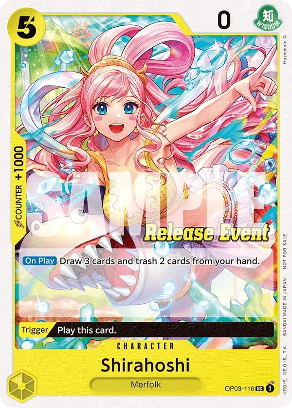 Image for Shirahoshi (ST15 - ST20 Release Event Pack) [One Piece Promotion Cards]