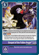 Image for Gospel of the Fallen Angel (BT18-100 U) (Release Special Booster 2.0 Celebration Event Cards) (BT18-19_PR) - Digimon Card Game