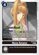 Image for Nene Amano (BT19-087 U) (Release Special Booster 2.0 Celebration Event Cards) (BT18-19_PR) - Digimon Card Game
