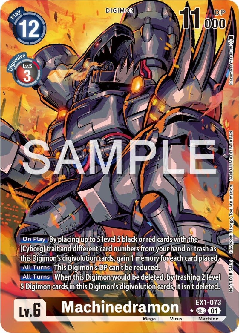 Image for Machinedramon (Release Special Booster Ver.2.0 Celebration Event Winner) (EX1-073 SEC) [BT18-20_PR]