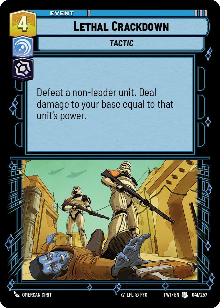 Image for Lethal Crackdown [Twilight of the Republic]
