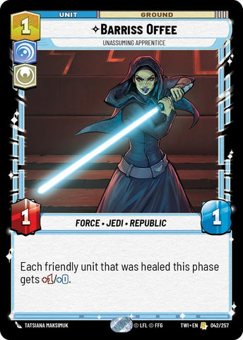 Image for Barriss Offee - Unassuming Apprentice [Twilight of the Republic]
