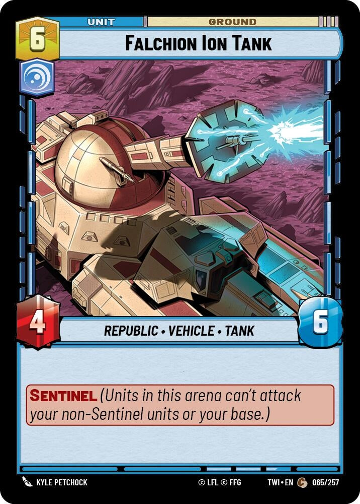 Image for Falchion Ion Tank [Twilight of the Republic]