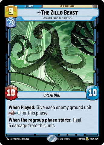 Image for The Zillo Beast - Awoken From The Depths [Twilight of the Republic]