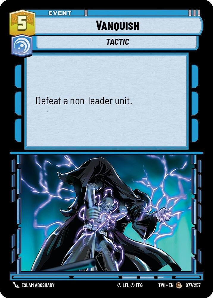 Image for Vanquish [Twilight of the Republic]