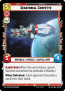 Image for Senatorial Corvette [Twilight of the Republic]