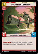 Image for Bold Recon Commando [Twilight of the Republic]