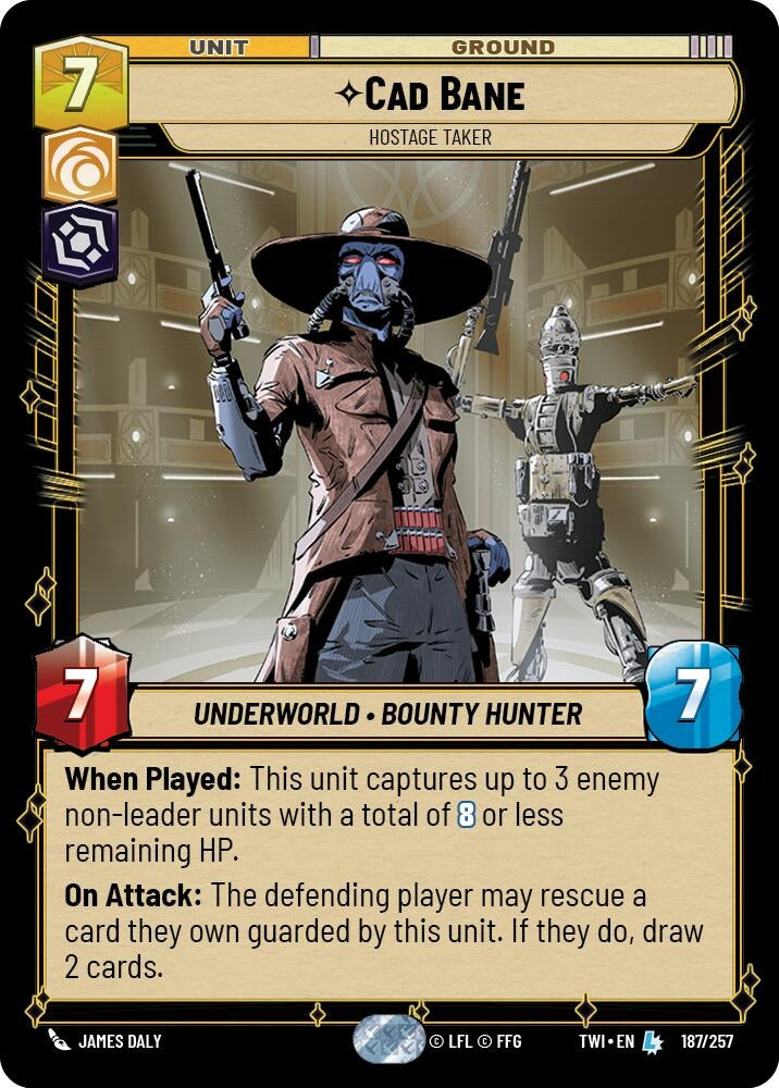 Image for Cad Bane - Hostage Taker [Twilight of the Republic]