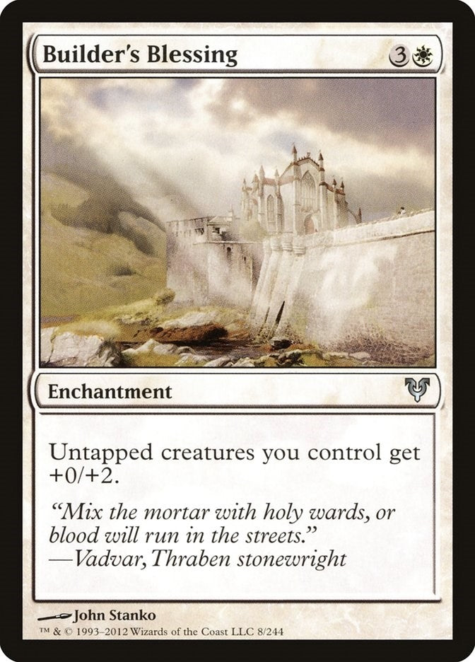 Builders Blessing (8) [AVR]