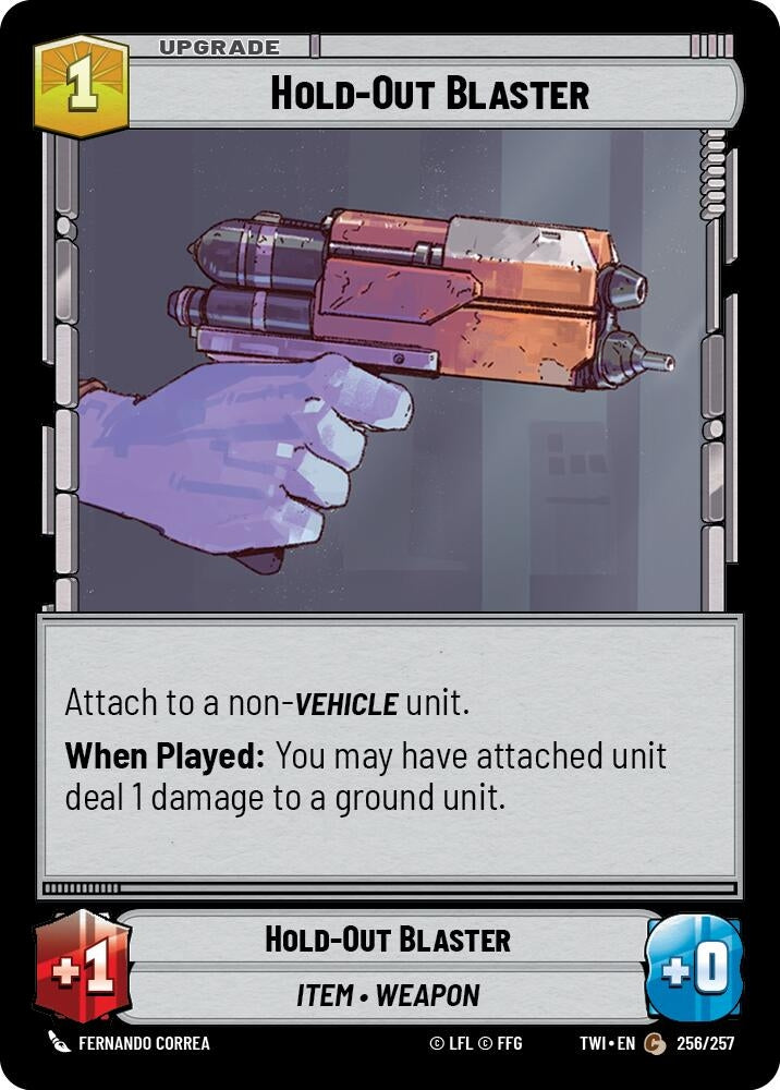 Image for Hold-Out Blaster [Twilight of the Republic]