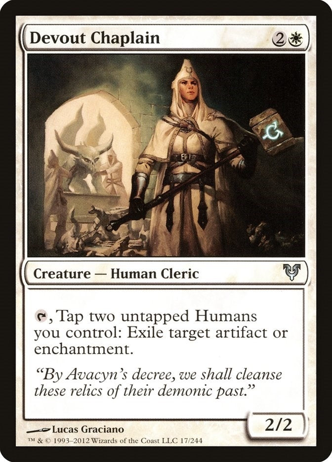 Devout Chaplain (17) [AVR]