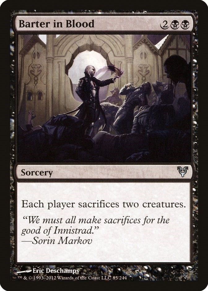 Barter in Blood (85) [AVR]