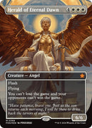 Image for Herald of Eternal Dawn (Borderless) (Mana Foil)