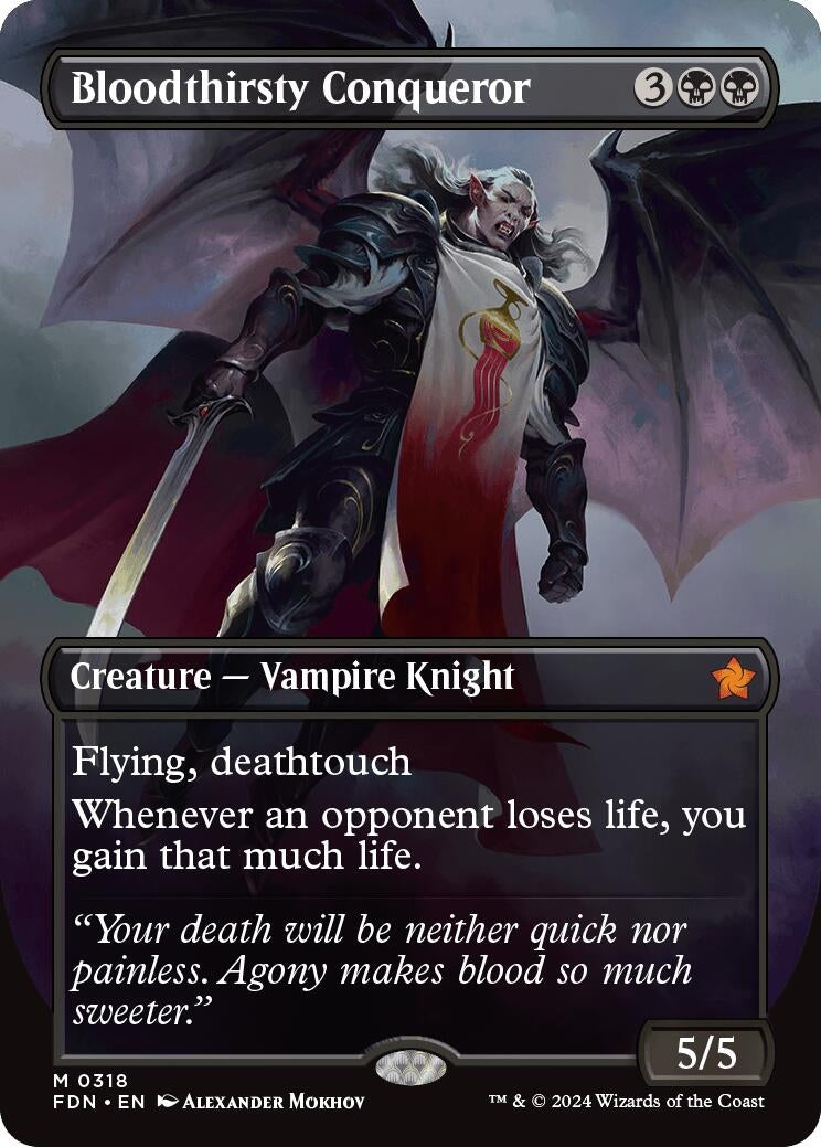 Image for Bloodthirsty Conqueror (Borderless)