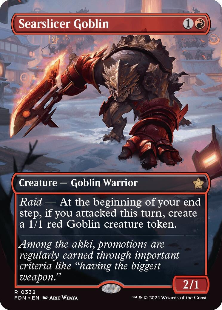 Image for Searslicer Goblin (Borderless)