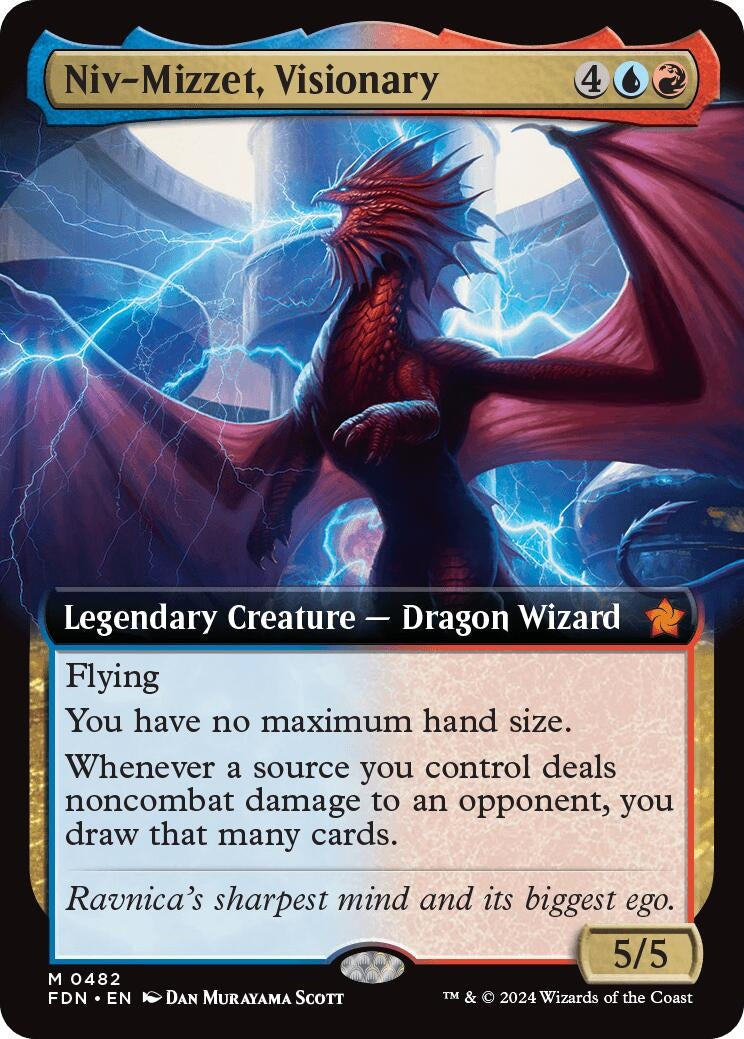 Image for Niv-Mizzet, Visionary (Extended Art)
