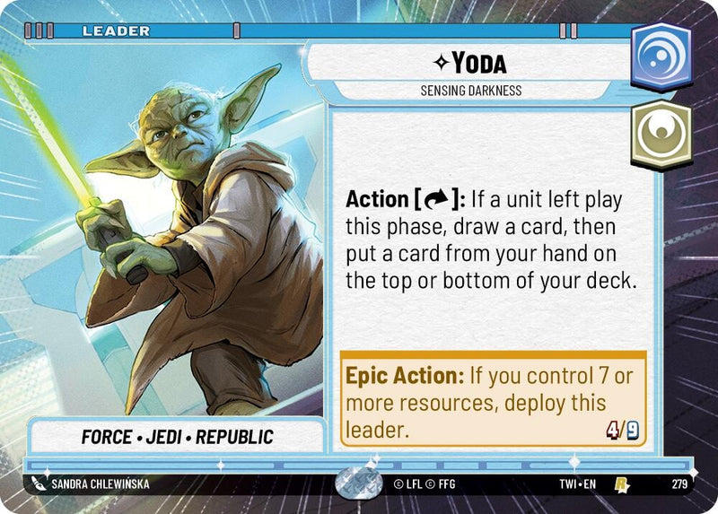 Image for Yoda - Sensing Darkness (Hyperspace) [Twilight of the Republic]