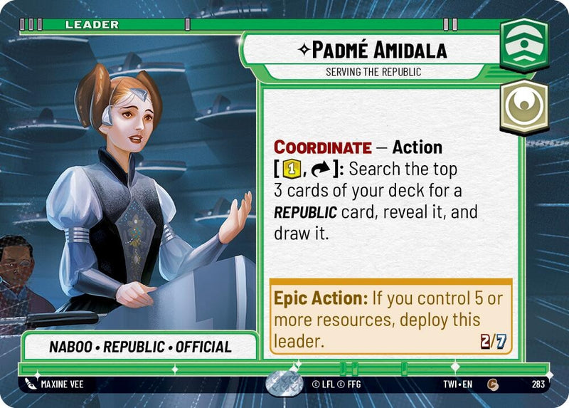 Image for Padme Amidala - Serving the Republic (Hyperspace) [Twilight of the Republic]
