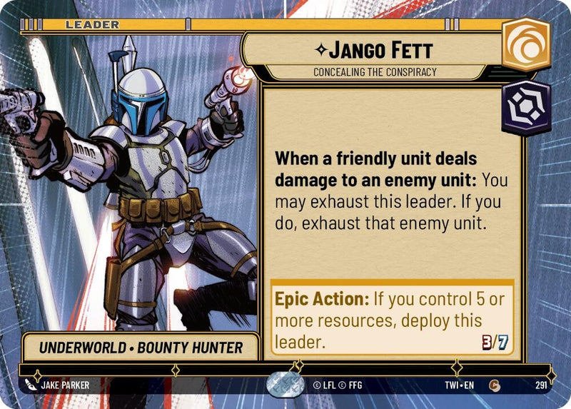 Image for Jango Fett - Concealing the Conspiracy (Hyperspace) [Twilight of the Republic]