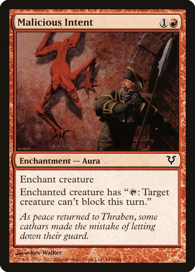 Malicious Intent (147) [AVR]