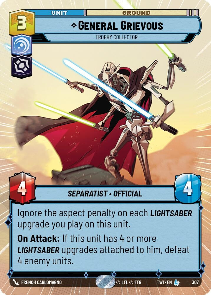 Image for General Grievous - Trophy Collector (Hyperspace) [Twilight of the Republic]