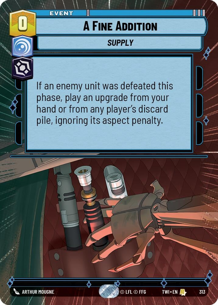 Image for A Fine Addition (Hyperspace) [Twilight of the Republic]