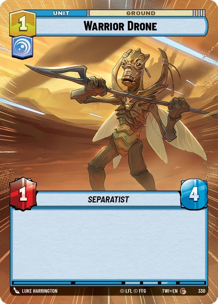 Image for Warrior Drone (Hyperspace) [Twilight of the Republic]