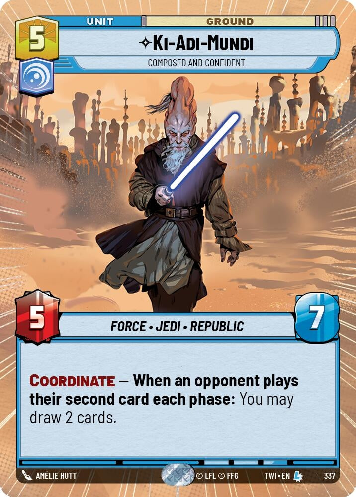 Image for Ki-Adi-Mundi - Composed and Confident (Hyperspace) [Twilight of the Republic]