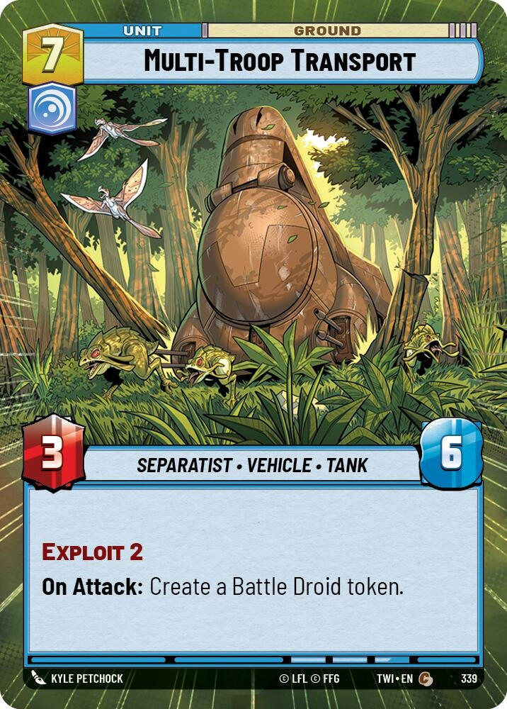 Image for Multi-Troop Transport (Hyperspace) [Twilight of the Republic]