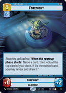 Image for Foresight (Hyperspace) [Twilight of the Republic]