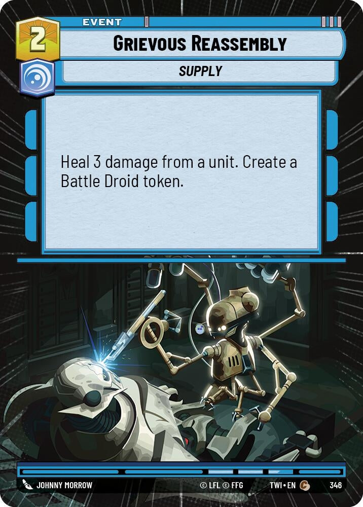 Image for Grievous Reassembly (Hyperspace) [Twilight of the Republic]