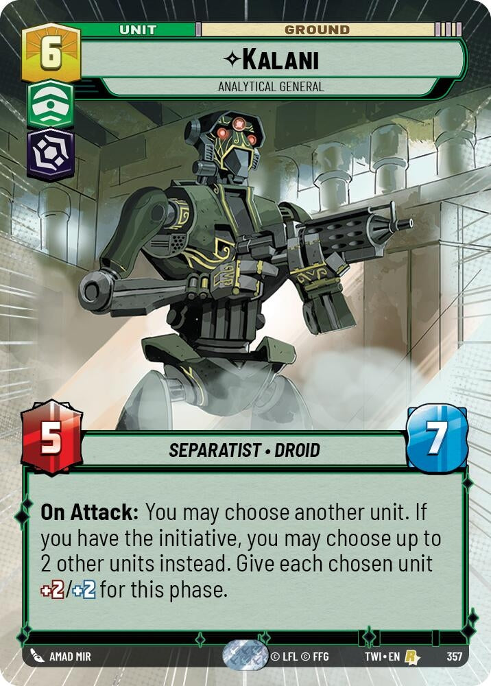 Image for Kalani - Analytical General (Hyperspace) [Twilight of the Republic]
