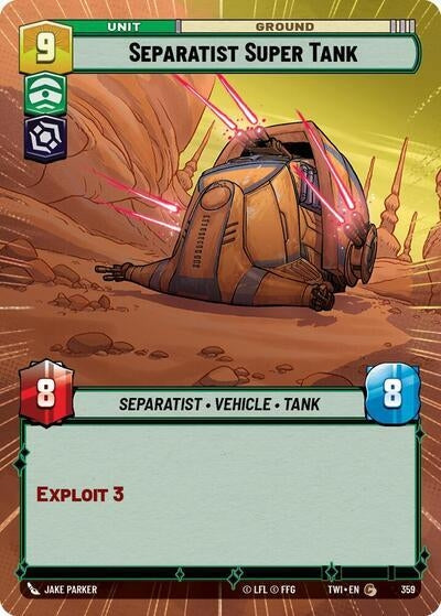 Image for Separatist Super Tank (Hyperspace) [Twilight of the Republic]