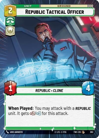 Image for Republic Tactical Officer (Hyperspace) [Twilight of the Republic]