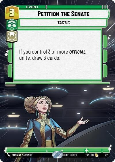 Image for Petition the Senate (Hyperspace) [Twilight of the Republic]
