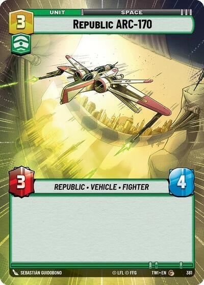Image for Republic ARC-170 (Hyperspace) [Twilight of the Republic]
