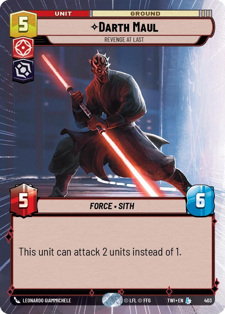 Image for Darth Maul - Revenge At Last (Hyperspace) [Twilight of the Republic]