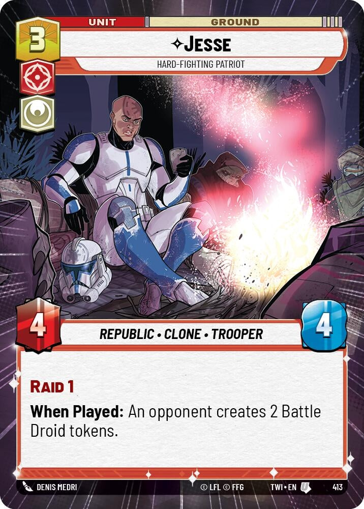 Image for Jesse - Hard-Fighting Patriot (Hyperspace) [Twilight of the Republic]