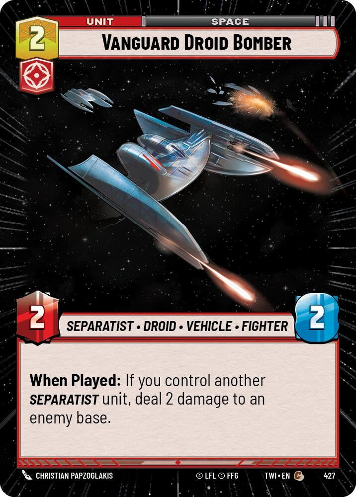 Image for Vanguard Droid Bomber (Hyperspace) [Twilight of the Republic]