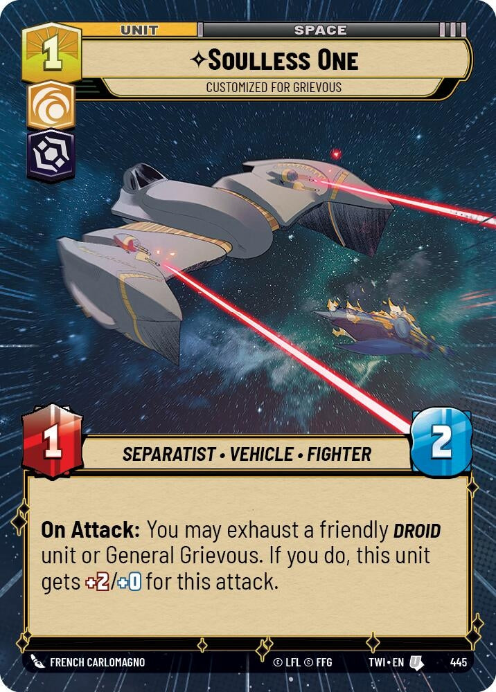 Image for Soulless One - Customized for Grievous (Hyperspace) [Twilight of the Republic]