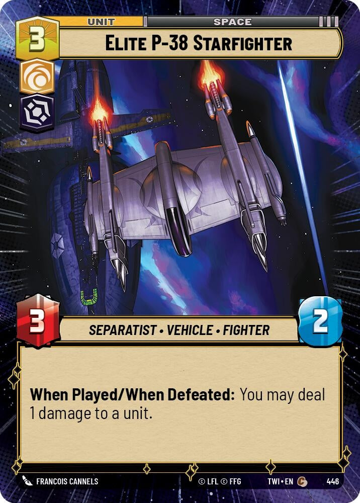 Image for Elite P-38 Starfighter (Hyperspace) [Twilight of the Republic]