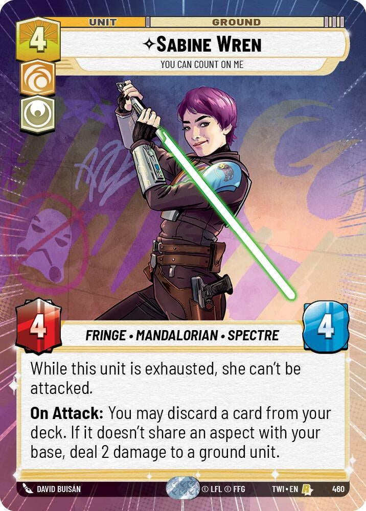 Image for Sabine Wren - You Can Count On Me (Hyperspace) [Twilight of the Republic]