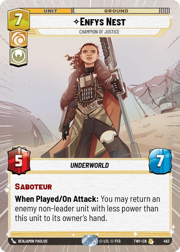 Image for Enfys Nest - Champion of Justice (Hyperspace) [Twilight of the Republic]