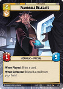 Image for Favorable Delegate (Hyperspace) [Twilight of the Republic]
