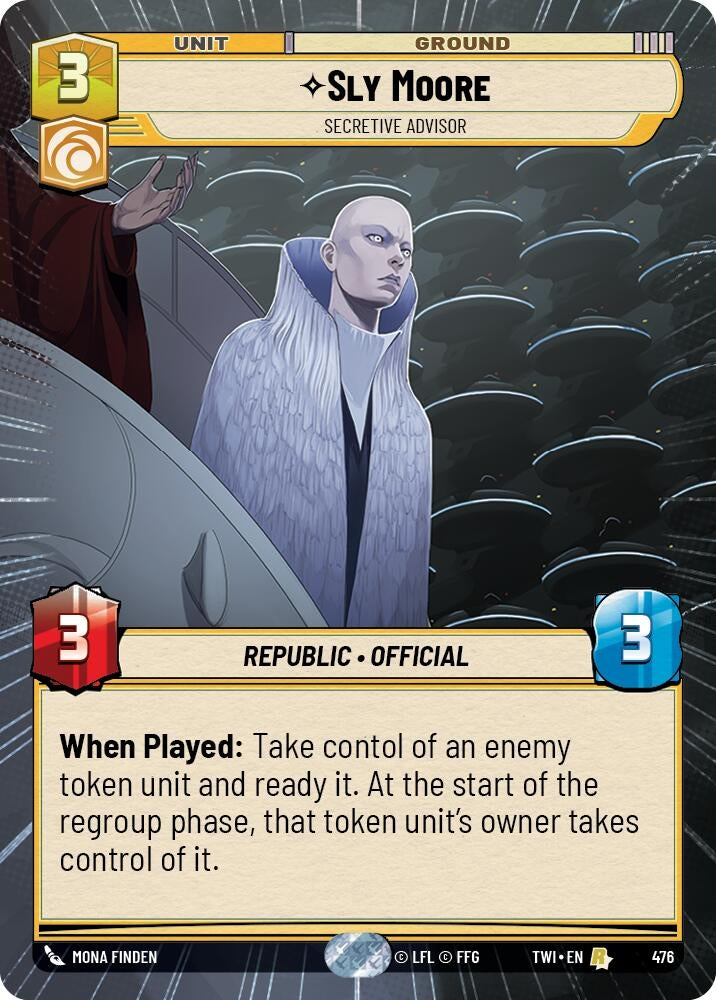 Image for Sly Moore - Secretive Advisor (Hyperspace) [Twilight of the Republic]