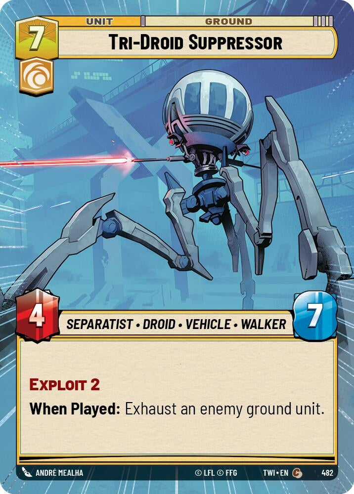 Image for Tri-Droid Suppressor (Hyperspace) [Twilight of the Republic]